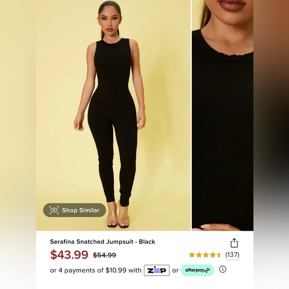 Fashion Nova Snatched Jumpsuit NWT - Picture 10 of 10